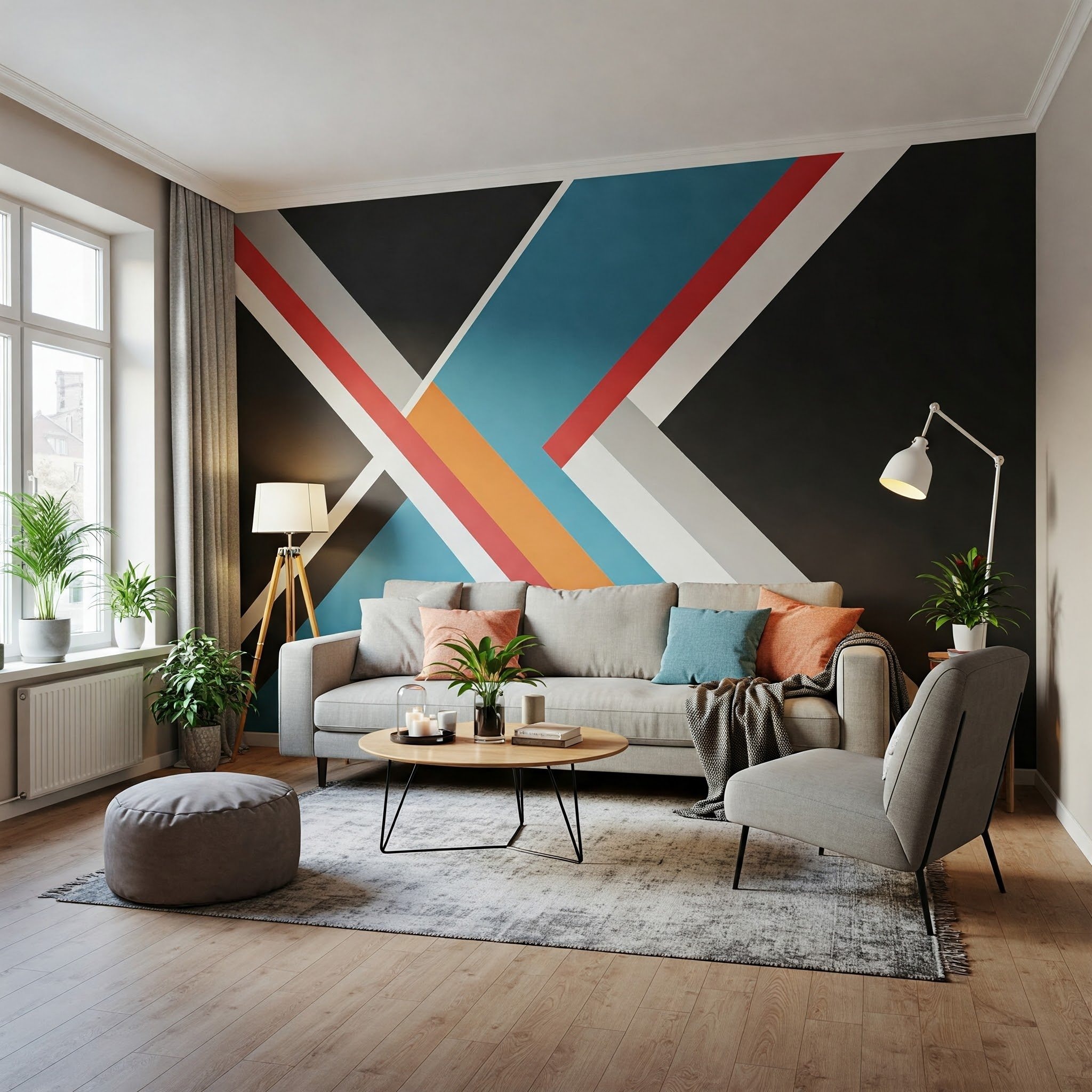 De kunst van het focuspunt: moderne ontwerpideeën voor accentmuren